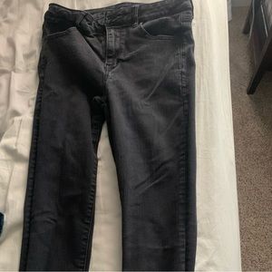 Black American Eagle High Rise Jegging Jeans Size 8